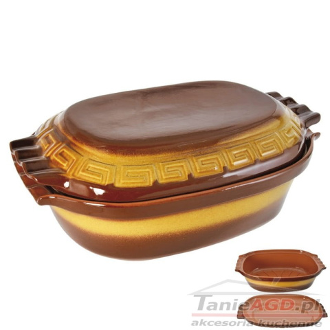 BRYTFANNA CERAMICZNA / GĘSIARKA 6L Z POKRYWKĄ ORION BRYTFANNA CERAMICZNA / GĘSIARKA 6L Z POKRYWKĄ ORION