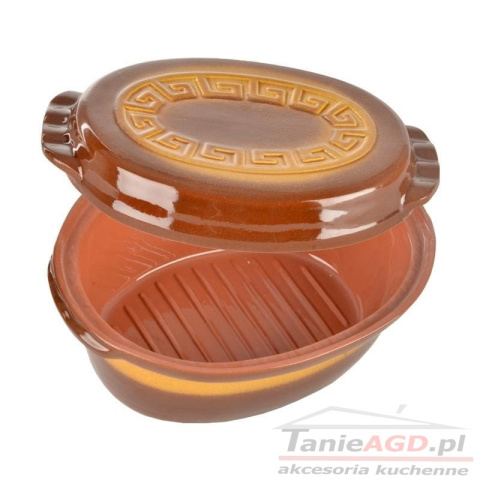 BRYTFANNA CERAMICZNA / GĘSIARKA 6L Z POKRYWKĄ ORION BRYTFANNA CERAMICZNA / GĘSIARKA 6L Z POKRYWKĄ ORION