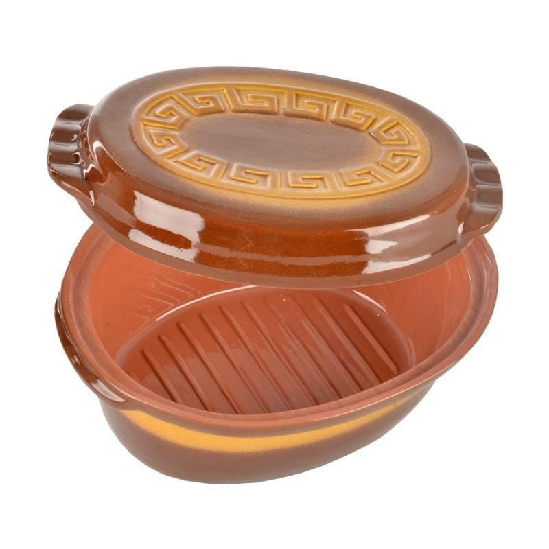 BRYTFANNA CERAMICZNA Z POKRYWKĄ 4,5L ORION BRYTFANNA CERAMICZNA Z POKRYWKĄ 4,5L ORION