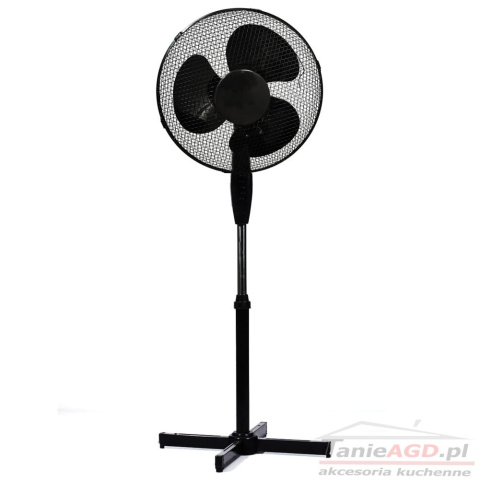 WENTYLATOR PODŁOGOWY 40CM / 40W (CZARNY-STOJĄCY) WENTYLATOR PODŁOGOWY 40CM / 40W (CZARNY-STOJĄCY)