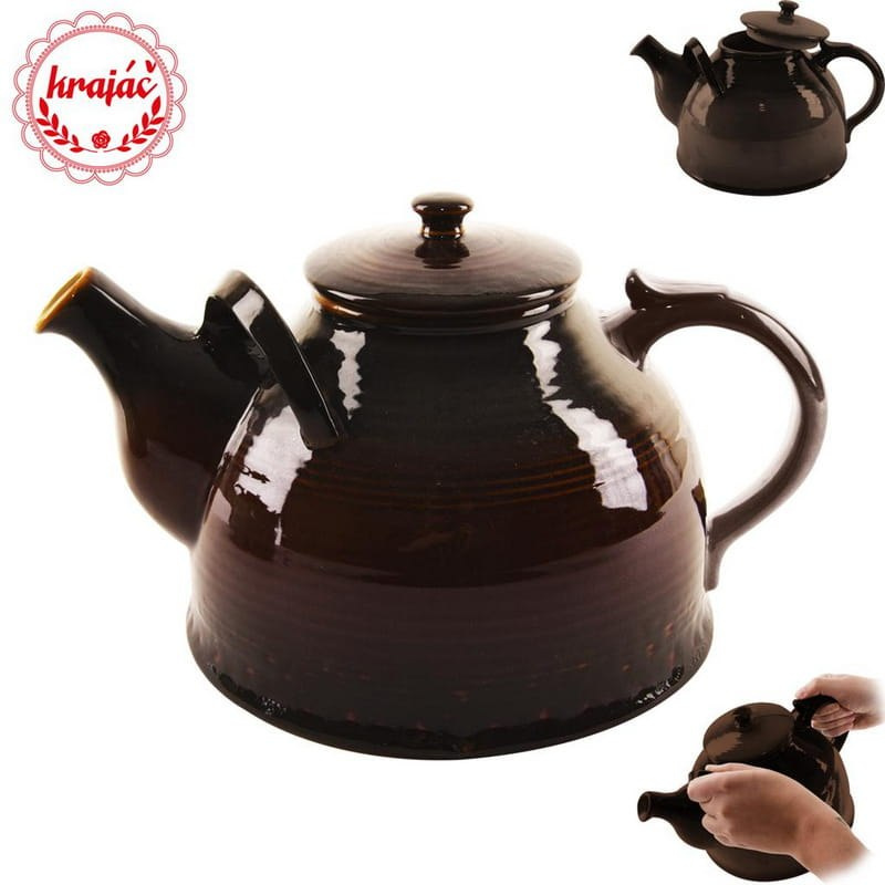 DZBANEK CERAMICZNY 2.4L KARCZMA BRĄZOWY ORION DZBANEK CERAMICZNY 2.4L KARCZMA BRĄZOWY ORION