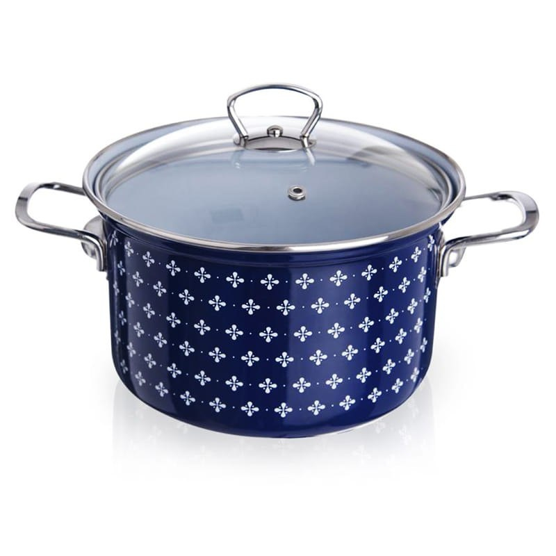 GARNEK EMALIOWANY 20CM 3,6L Z POKRYWĄ SOFIA ORION GARNEK EMALIOWANY 20CM 3,6L Z POKRYWĄ SOFIA ORION