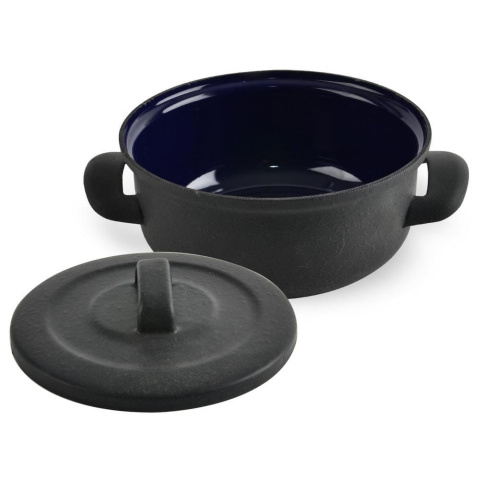 GARNEK EMALIOWANY CZESKIE ŻELIWO 24CM 4L Z POKRYWĄ ORION GARNEK EMALIOWANY CZESKIE ŻELIWO 24CM 4L Z POKRYWĄ ORION