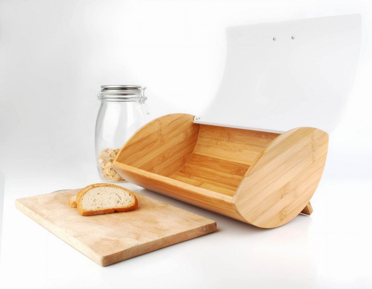 CHLEBAK Z POKRYWĄ 35,5x24x16,5cm COSMO BIAŁY MONDEX HTBC5418 CHLEBAK Z POKRYWĄ 35,5x24x16,5cm COSMO BIAŁY MONDEX HTBC5418