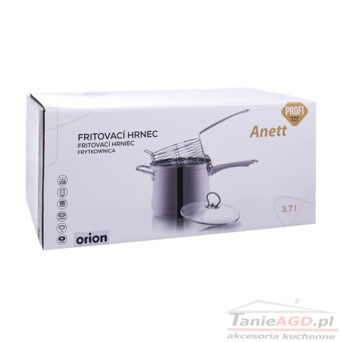 GARNEK DO FRYTEK ZE STALI NIERDZEWNEJ 18/10 ANETT ORION GARNEK DO FRYTEK ZE STALI NIERDZEWNEJ 18/10 ANETT ORION