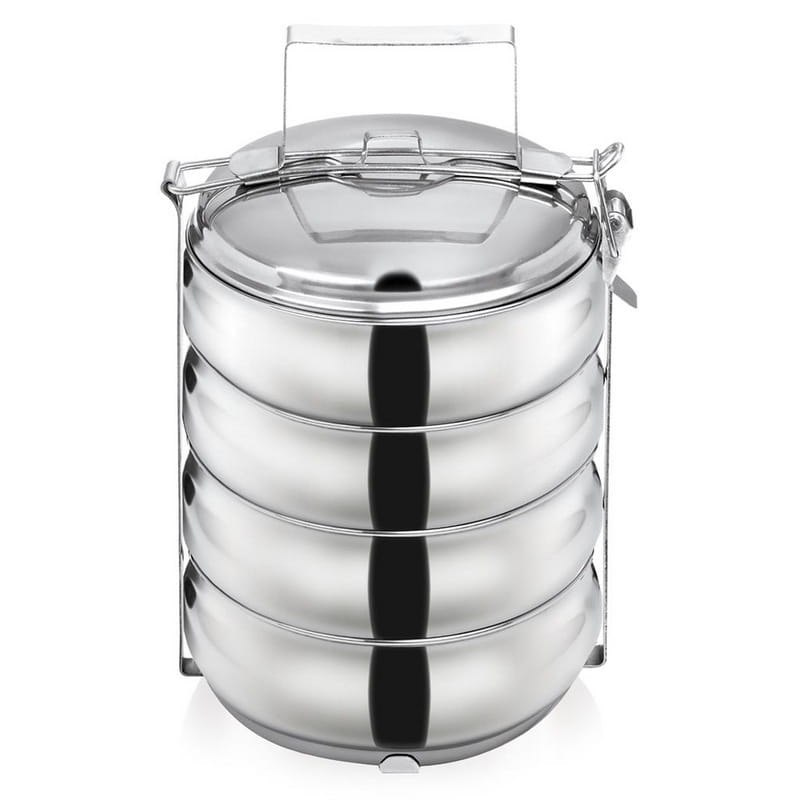 MENAŻKA OBIADOWA DO ŻYWNOŚCI STALOWA 4 x 1,5L ORION MENAŻKA OBIADOWA DO ŻYWNOŚCI STALOWA 4 x 1,5L ORION