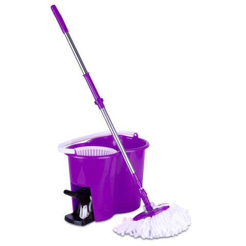 MOP OBROTOWY Z WIADREM VORTEX (FIOLETOWY) MOP OBROTOWY Z WIADREM VORTEX (FIOLETOWY)