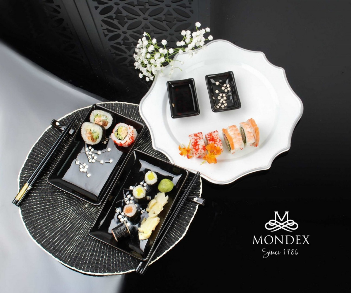 CERAMICZNY ZESTAW DO SUSHI 8-ele MONDEX HTTC2744 CERAMICZNY ZESTAW DO SUSHI 8-ele MONDEX HTTC2744
