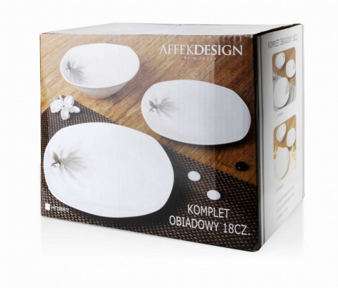 KOMPLET OBIADOWY 18-ele PASY SREBRNE MONDEX HTTB2669 KOMPLET OBIADOWY 18-ele PASY SREBRNE MONDEX HTTB2669