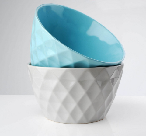 MISKA CERAMICZNA 15.5cm 700ml DIAMOND BLUE MONDEX HTPR2166 MISKA CERAMICZNA 15.5cm 700ml DIAMOND BLUE MONDEX HTPR2166