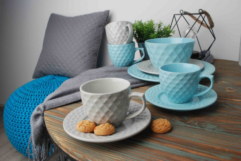 MISKA CERAMICZNA 15.5cm 700ml DIAMOND BLUE MONDEX HTPR2166 MISKA CERAMICZNA 15.5cm 700ml DIAMOND BLUE MONDEX HTPR2166