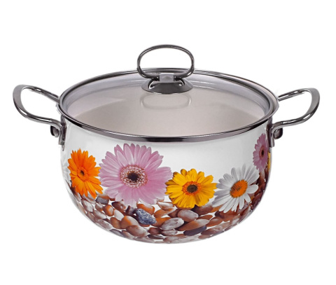 GARNEK EMALIOWANY 4.2L EDENBERG FLOWERS EB-1783 GARNEK EMALIOWANY 4.2L EDENBERG FLOWERS EB-1783
