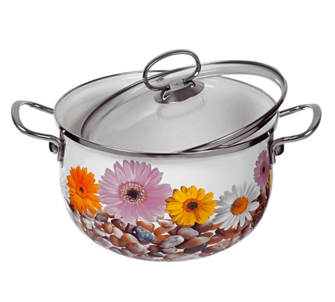 GARNEK EMALIOWANY 4.2L EDENBERG FLOWERS EB-1783 GARNEK EMALIOWANY 4.2L EDENBERG FLOWERS EB-1783
