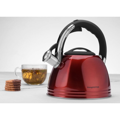 CZAJNIK STALOWY LAKIEROWANY KONIGHOFFER FIRENZE 2,5L KG-1128 CZAJNIK STALOWY LAKIEROWANY KONIGHOFFER FIRENZE 2,5L KG-1128