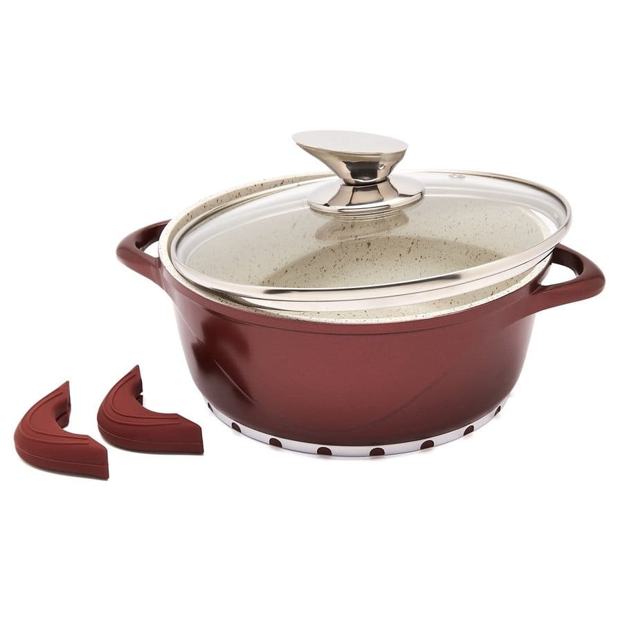 GARNEK ALUMINIOWY Z POKRYWKĄ 20cm STARKE PRO VICTORIA GARNEK ALUMINIOWY Z POKRYWKĄ 20cm STARKE PRO VICTORIA