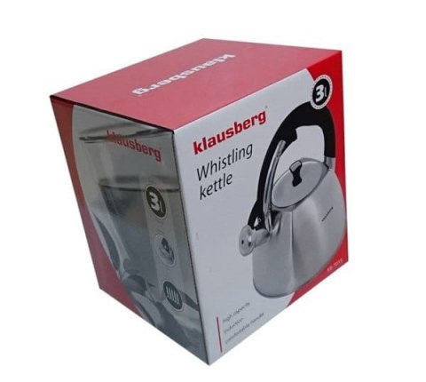 CZAJNIK STALOWY INOX KLAUSBERG 3.0L KB-7015 CZAJNIK STALOWY INOX KLAUSBERG 3.0L KB-7015
