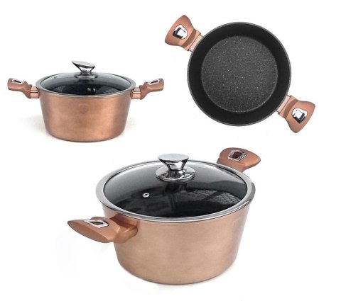 GARNKI BERLINGER HAUS 17 ELE METALLIC ROSE GOLD BH-6161 GARNKI BERLINGER HAUS 17 ELE METALLIC ROSE GOLD BH-6161