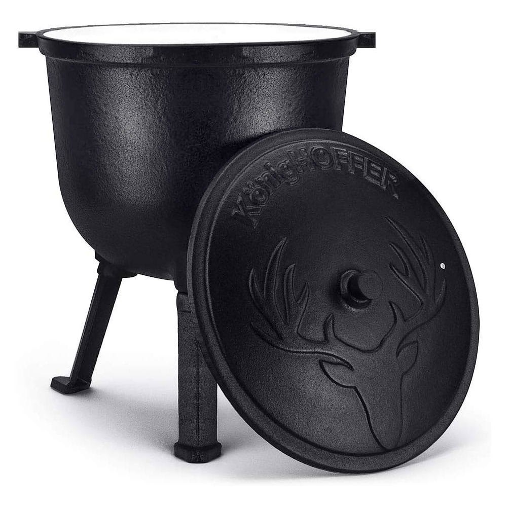 KOCIOŁEK ŻELIWNY MYŚLIWSKI 15L EMALIOWANY KONIGHOFFER KG-1111 KOCIOŁEK ŻELIWNY MYŚLIWSKI 15L EMALIOWANY KONIGHOFFER KG-1111