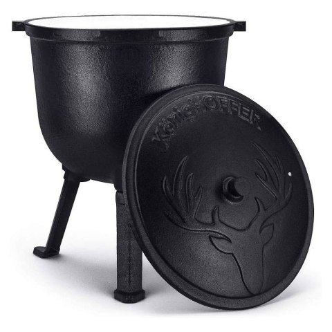 KOCIOŁEK ŻELIWNY MYŚLIWSKI 15L EMALIOWANY KONIGHOFFER KG-1111 KOCIOŁEK ŻELIWNY MYŚLIWSKI 15L EMALIOWANY KONIGHOFFER KG-1111