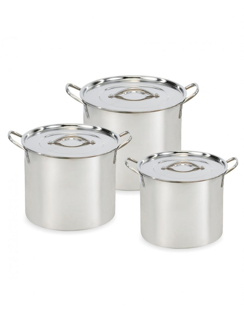 KOMPLET 3 GARNKÓW 7.0 8.5 10L KiNGHOFF KH-1394 KOMPLET 3 GARNKÓW 7.0 8.5 10L KiNGHOFF KH-1394