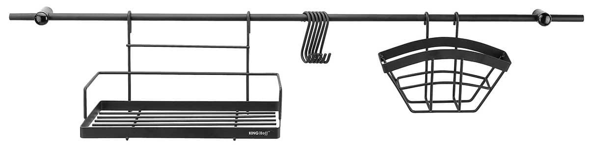 RELING KUCHENNY 16 EL. 150cm CZARNY KiNGHOFF KH-1498