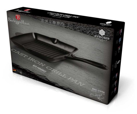 PATELNIA GRILLOWA ŻELIWNA BERLINGER HAUS STRONG MOLD BH-1996 PATELNIA GRILLOWA ŻELIWNA BERLINGER HAUS STRONG MOLD BH-1996