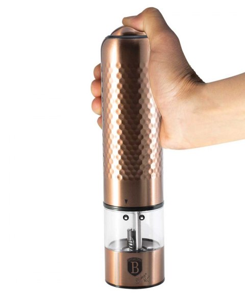 ZESTAW 2 MŁYNKÓW ELEKTRYCZNYCH DO PIEPRZU I SOLI BERLINGER HAUS ROSEGOLD BH-6415 ZESTAW 2 MŁYNKÓW ELEKTRYCZNYCH DO PIEPRZU I SOLI BERLINGER HAUS ROSEGOLD BH-6415