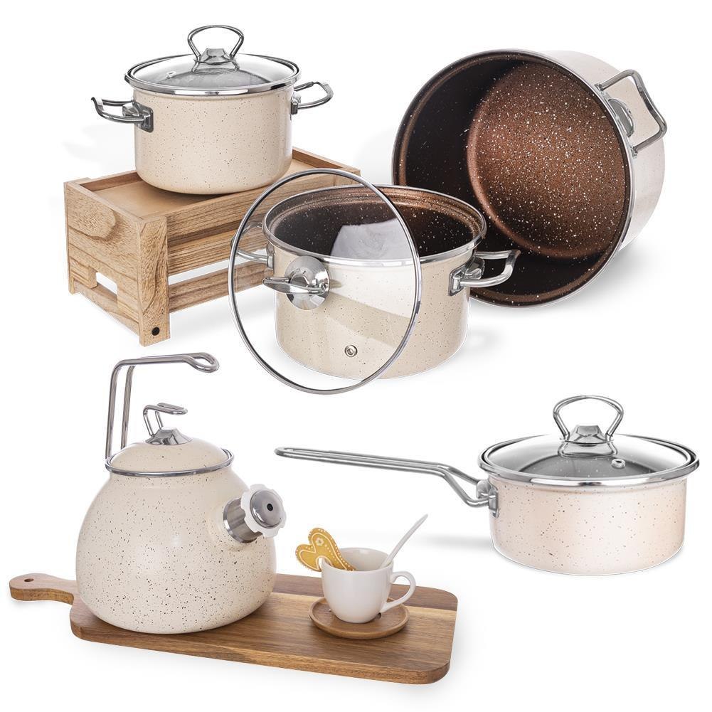 GARNEK EMALIOWANY 16cm 2.1L Z POWŁOKĄ GRANITOWĄ ORION 113140 GARNEK EMALIOWANY 16cm 2.1L Z POWŁOKĄ GRANITOWĄ ORION 113140