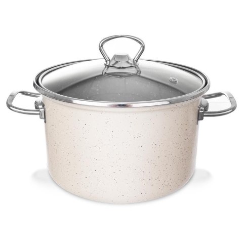 GARNEK EMALIOWANY 20cm 3.6L Z POWŁOKĄ GRANITOWĄ ORION 113142 GARNEK EMALIOWANY 20cm 3.6L Z POWŁOKĄ GRANITOWĄ ORION 113142