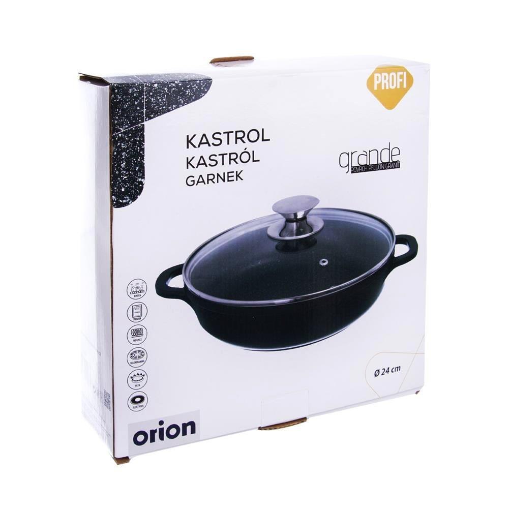 GARNEK GRANITOWY 24cm 2.5L ORION GRANDE 113112 GARNEK GRANITOWY 24cm 2.5L ORION GRANDE 113112