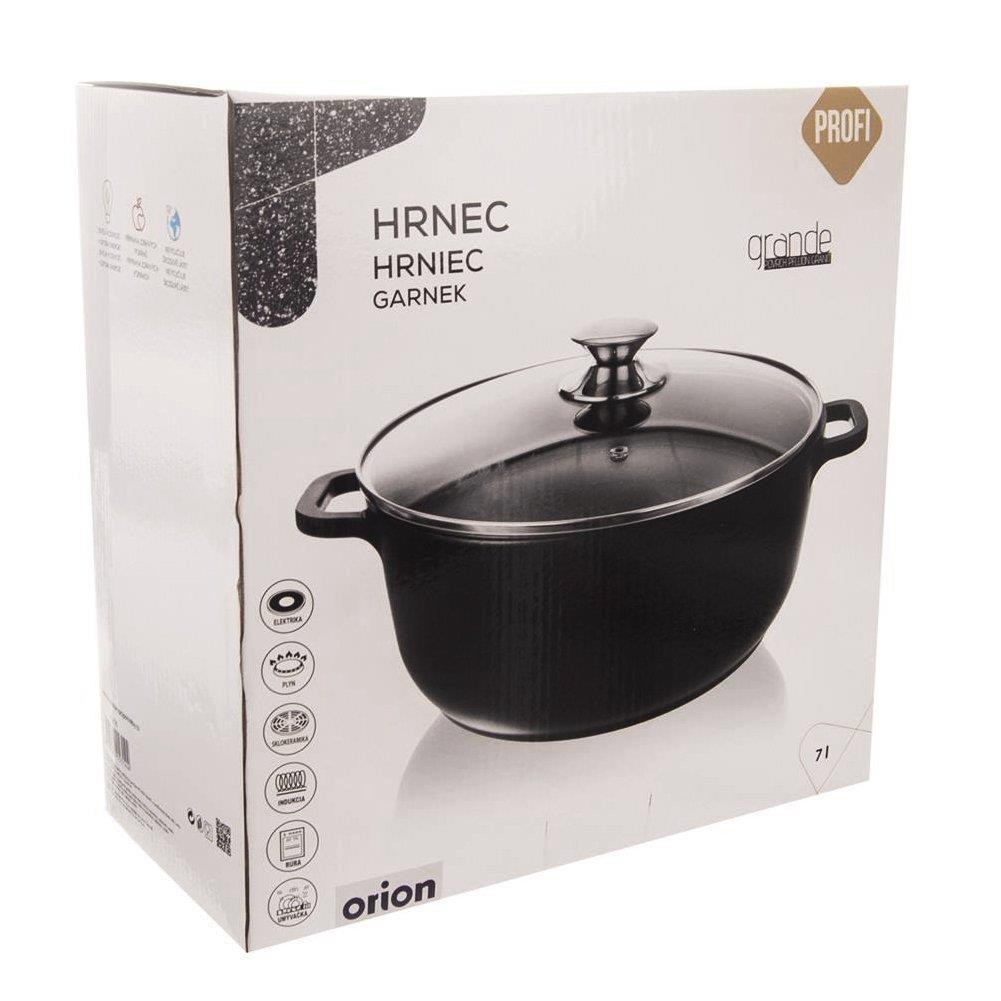GARNEK GRANITOWY 28cm 7.0L ORION GRANDE 113125 GARNEK GRANITOWY 28cm 7.0L ORION GRANDE 113125