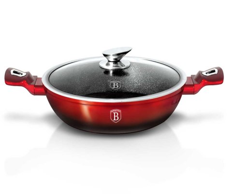 GARNEK GRANITOWY 3.8L 28CM BERLINGER HAUS BLACK BURGUNDY BH-1626 GARNEK GRANITOWY 3.8L 28CM BERLINGER HAUS BLACK BURGUNDY BH-1626