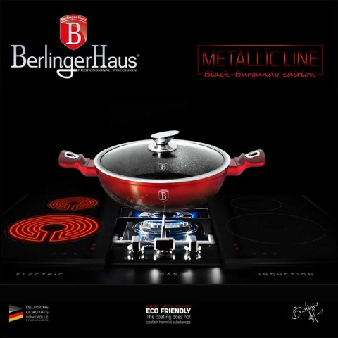 GARNEK GRANITOWY 3.8L 28CM BERLINGER HAUS BLACK BURGUNDY BH-1626 GARNEK GRANITOWY 3.8L 28CM BERLINGER HAUS BLACK BURGUNDY BH-1626