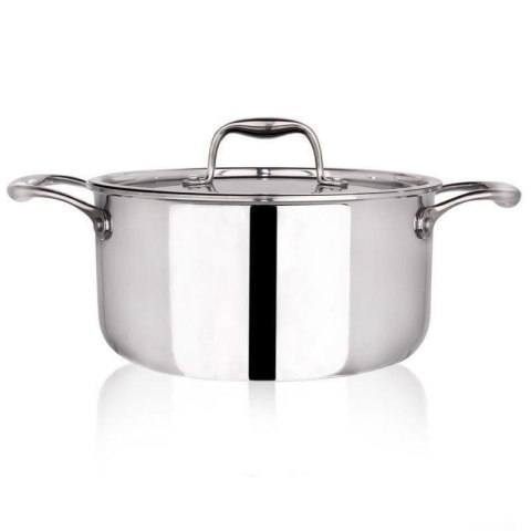 GARNEK ZE STALI NIERDZ. 18/10 24cm 5.4L Z POKR. ROYAL ORION 113124 GARNEK ZE STALI NIERDZ. 18/10 24cm 5.4L Z POKR. ROYAL ORION 113124