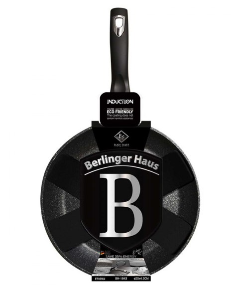 PATELNIA GRANITOWA 20CM BERLINGER HAUS BLACK SILVER BH-1843 PATELNIA GRANITOWA 20CM BERLINGER HAUS BLACK SILVER BH-1843