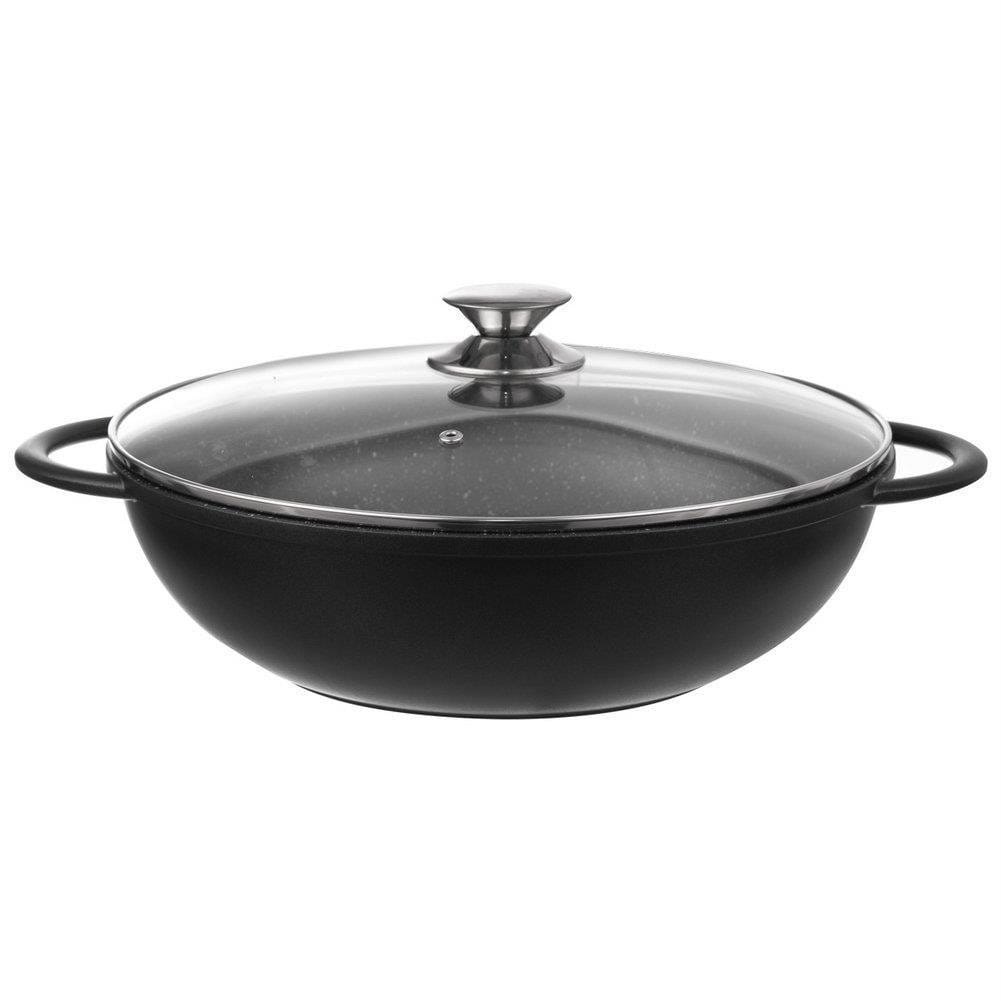 WOK GRANITOWY 32cm Z POKR. ORION GRANDE 112979 WOK GRANITOWY 32cm Z POKR. ORION GRANDE 112979