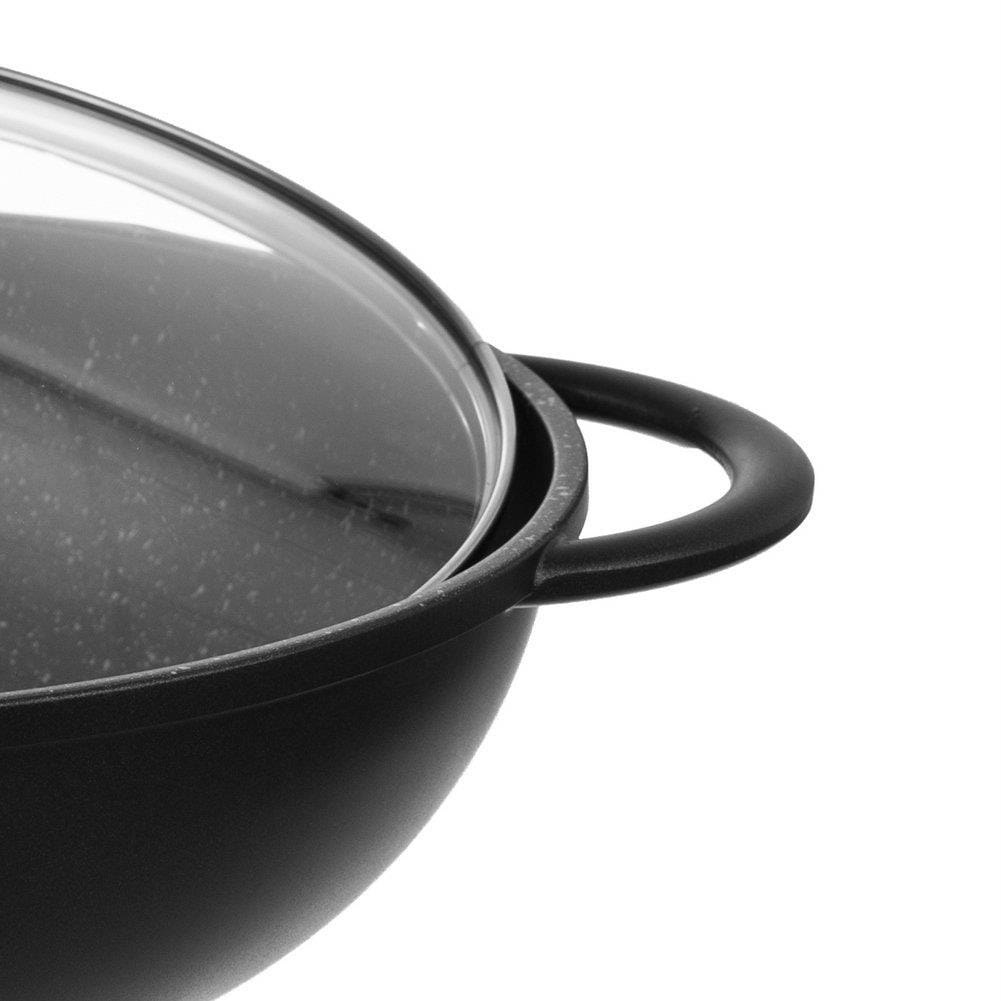 WOK GRANITOWY 32cm Z POKR. ORION GRANDE 112979 WOK GRANITOWY 32cm Z POKR. ORION GRANDE 112979
