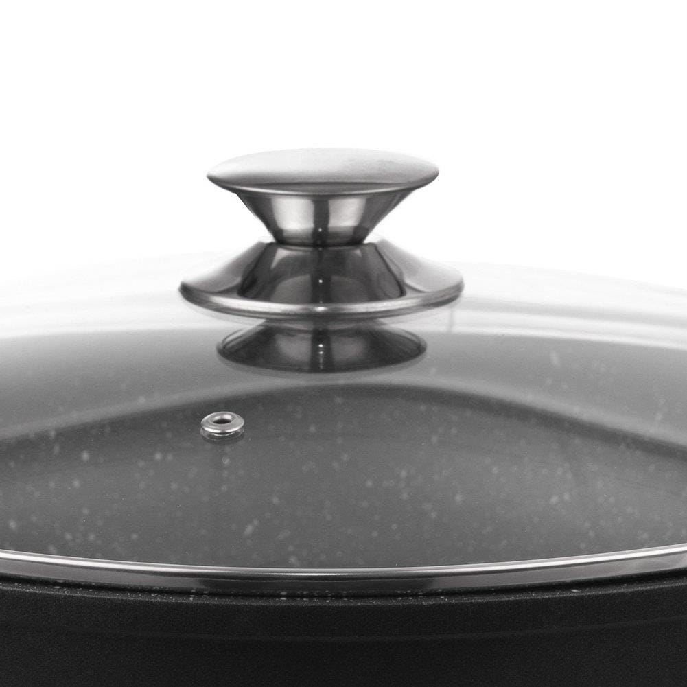 WOK GRANITOWY 32cm Z POKR. ORION GRANDE 112979 WOK GRANITOWY 32cm Z POKR. ORION GRANDE 112979