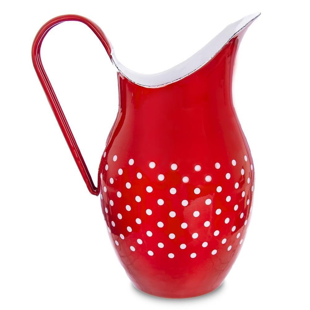 DZBANEK EMALIOWANY 2.5L CZERWONE GROCHY ORION 126642 DZBANEK EMALIOWANY 2.5L CZERWONE GROCHY ORION 126642