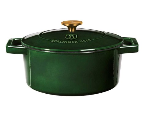 EMALIOWANY GARNEK ŻELIWNY 24cm BERLINGER HAUS BH-6503 EMALIOWANY GARNEK ŻELIWNY 24cm BERLINGER HAUS BH-6503
