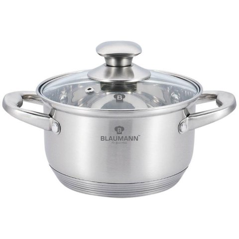 GARNEK STAL NIERDZ. Z POKR. 20cm 3.8L SATYNA BLAUMANN GOURMET LINE BL-3319 GARNEK STAL NIERDZ. Z POKR. 20cm 3.8L SATYNA BLAUMANN GOURMET LINE BL-3319