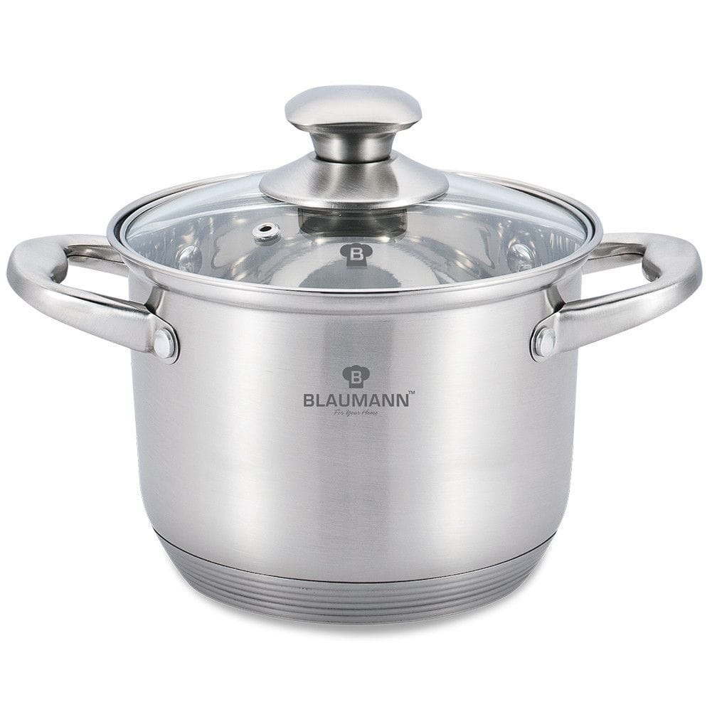 GARNEK STAL NIERDZ. Z POKR. 20cm 4.3L SATYNA BLAUMANN GOURMET LINE BL-3314 GARNEK STAL NIERDZ. Z POKR. 20cm 4.3L SATYNA BLAUMANN GOURMET LINE BL-3314