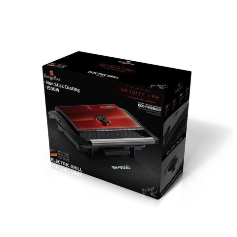 GRILL ELEKTR. 1500W BERLINGER HAUS BURGUNDY BH-9060 GRILL ELEKTR. 1500W BERLINGER HAUS BURGUNDY BH-9060