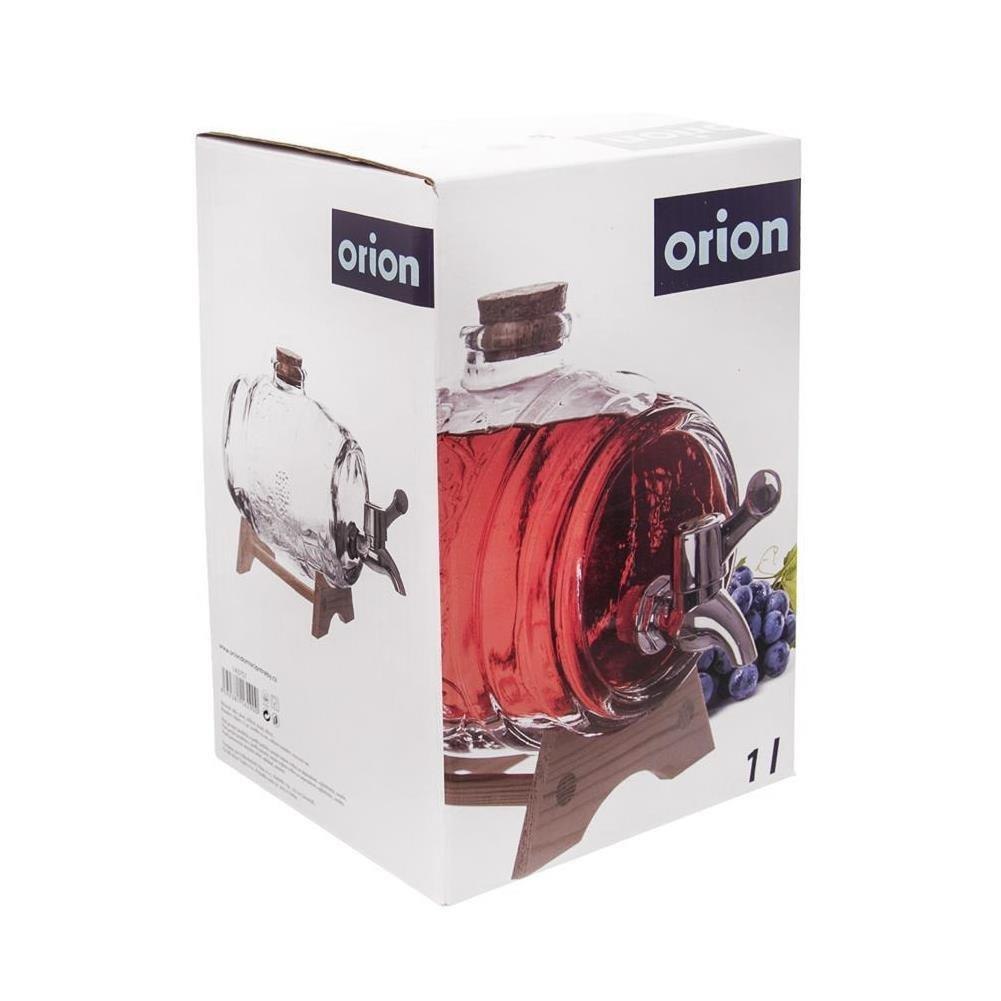 SŁÓJ NA WINO I BIMBER Z KRANIKIEM 1.0L ORION 143751 SŁÓJ NA WINO I BIMBER Z KRANIKIEM 1.0L ORION 143751