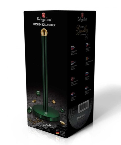 STOJAK NA RĘCZNIK PAPIEROWY BERLINGER HAUS EMERALD METALLIC LINE BH-6276 STOJAK NA RĘCZNIK PAPIEROWY BERLINGER HAUS EMERALD METALLIC LINE BH-6276