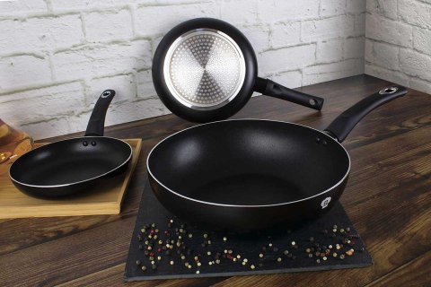 ZESTAW 2 PATELNI + WOK 20/24/28cm BLAUMANN DIAMOND LINE BL-3376 ZESTAW 2 PATELNI + WOK 20/24/28cm BLAUMANN DIAMOND LINE BL-3376