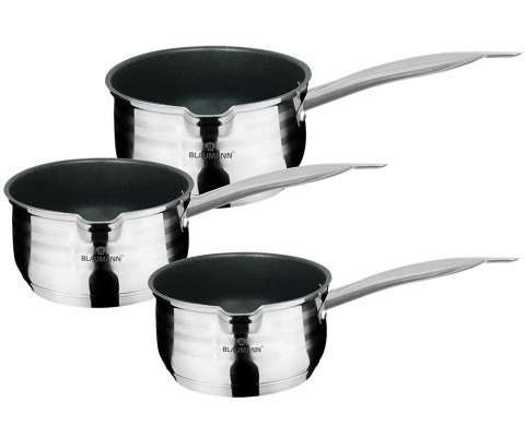 ZESTAW 3 RONDLI Z POWŁOKĄ GRANITOWĄ BLAUMANN GOURMET LINE BL-3241 ZESTAW 3 RONDLI Z POWŁOKĄ GRANITOWĄ BLAUMANN GOURMET LINE BL-3241