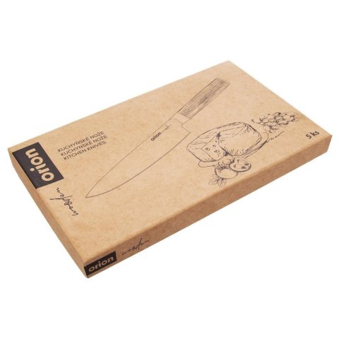 ZESTAW NOŻY KUCHENNYCH 5 EL. ORION WOODEN 831149 ZESTAW NOŻY KUCHENNYCH 5 EL. ORION WOODEN 831149