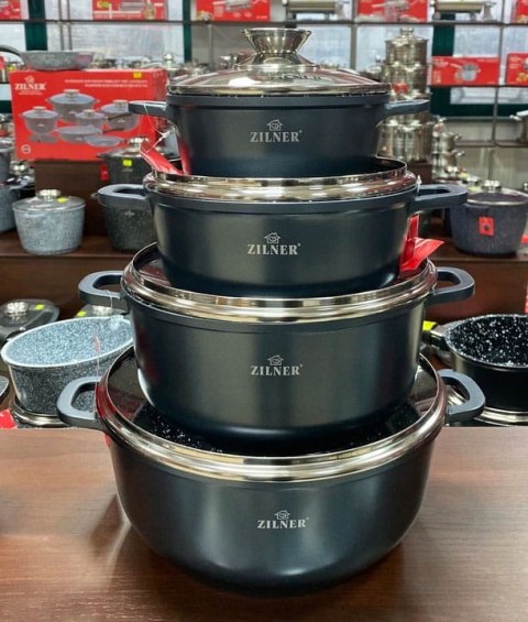 GARNKI GRANITOWE 8 EL. ZILNER ZL-7025 GARNKI GRANITOWE 8 EL. ZILNER ZL-7025
