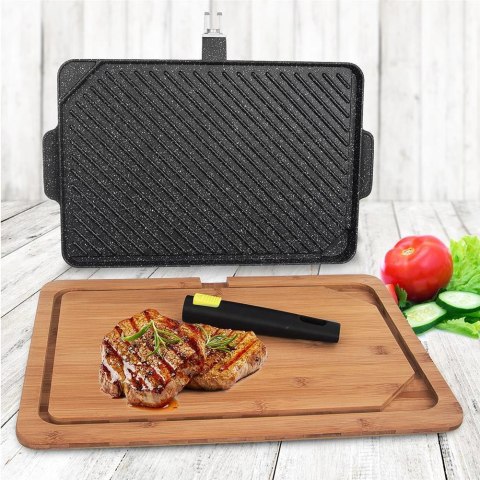 PŁYTA GRILLOWA DWUSTRONNA Z DESKĄ ORION GRANDE 112977 PŁYTA GRILLOWA DWUSTRONNA Z DESKĄ ORION GRANDE 112977
